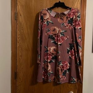 Mauve A Byer dress